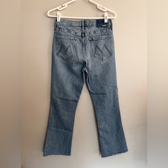 Mother Superior The Outsider Flood Fray Are There Yet Jeans Size 28 Wide Leg - Picture 6 of 8